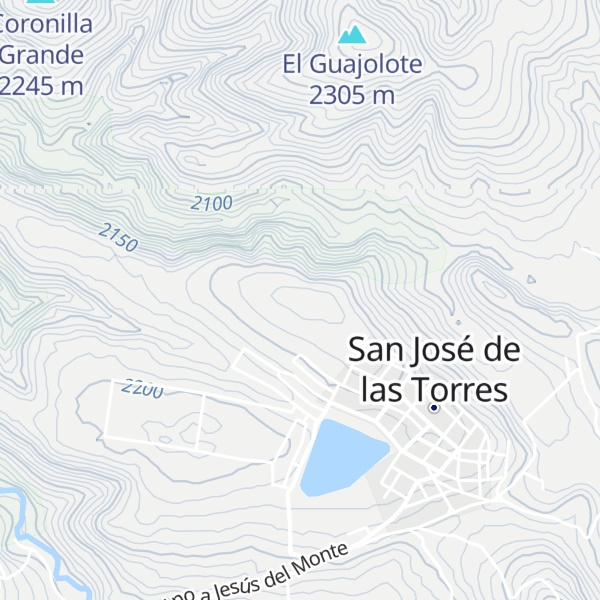 Map of Pueblo Viejo