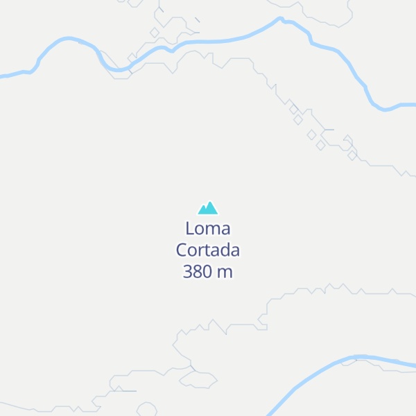 Map of Loma Cortada