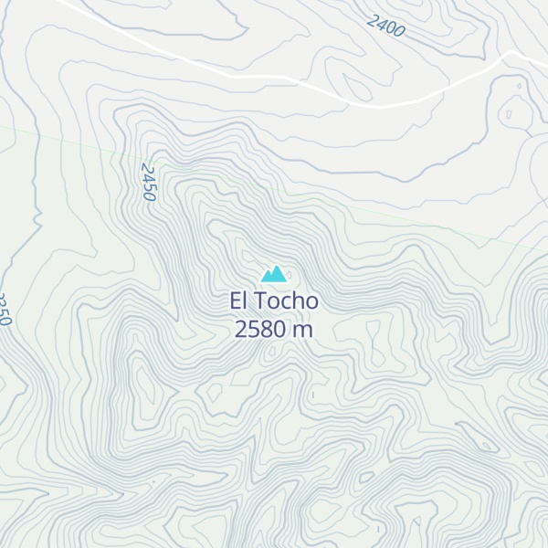 Map of El Tocho