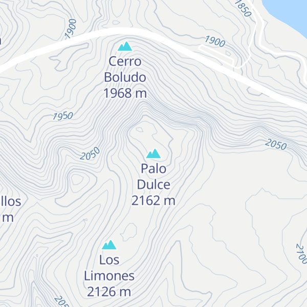 Map of Palo Dulce