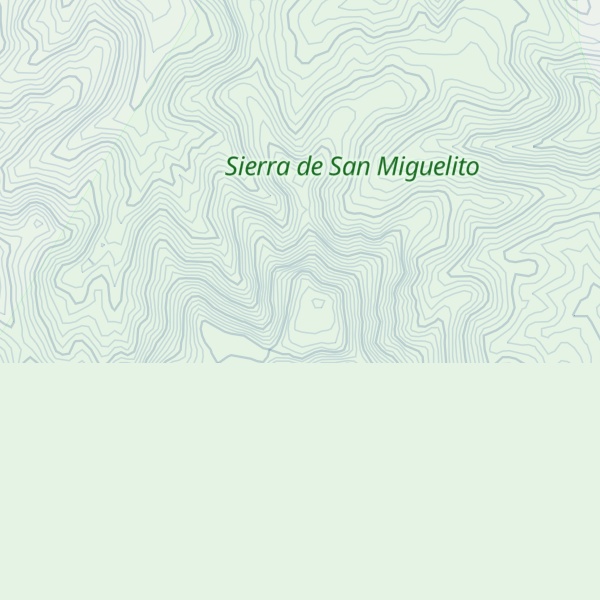 Map of Cerro Grande