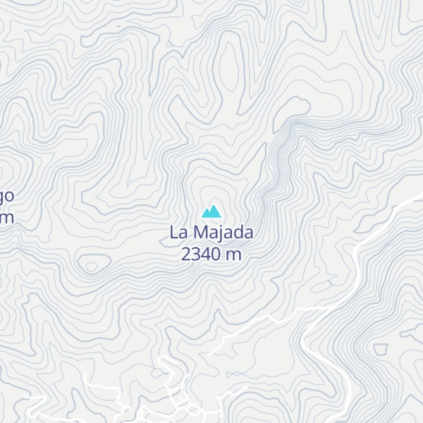 Map of La Majada