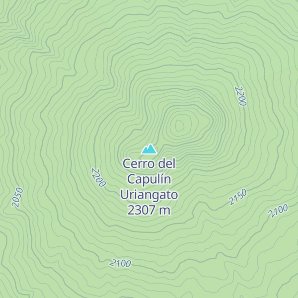 Map of Cerro del Capulín Uriangato