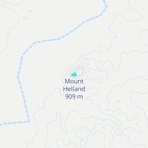 Map of Mount Helland