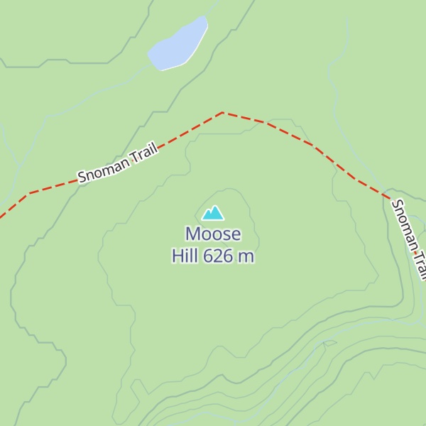 Map of Moose Hill
