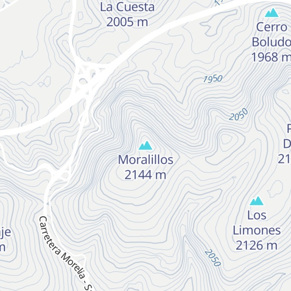 Map of Moralillos