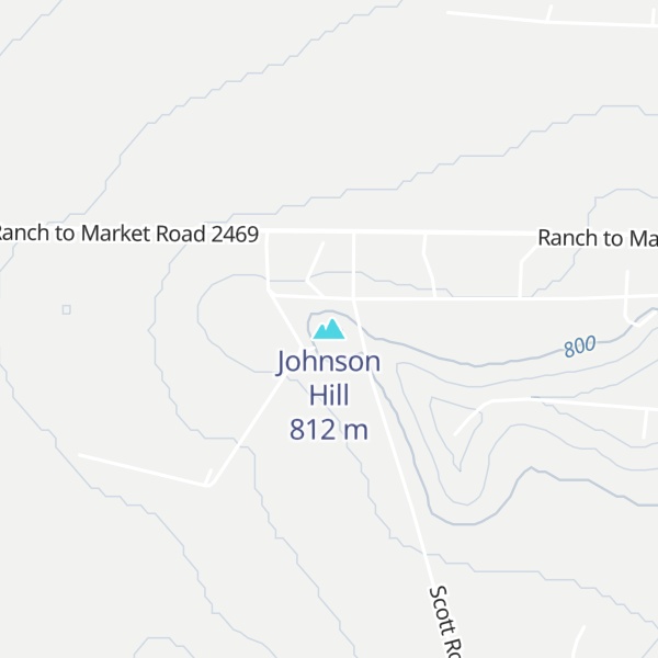 Map of Johnson Hill