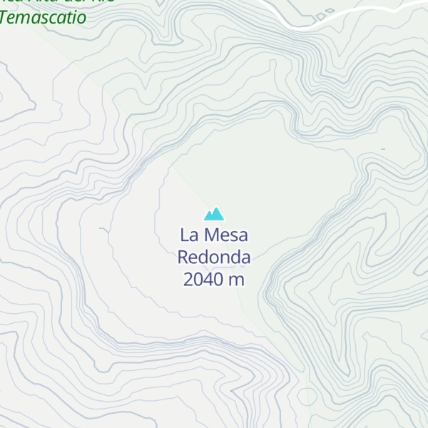 Map of La Mesa Redonda