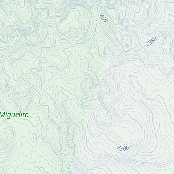 Map of El Divisadero