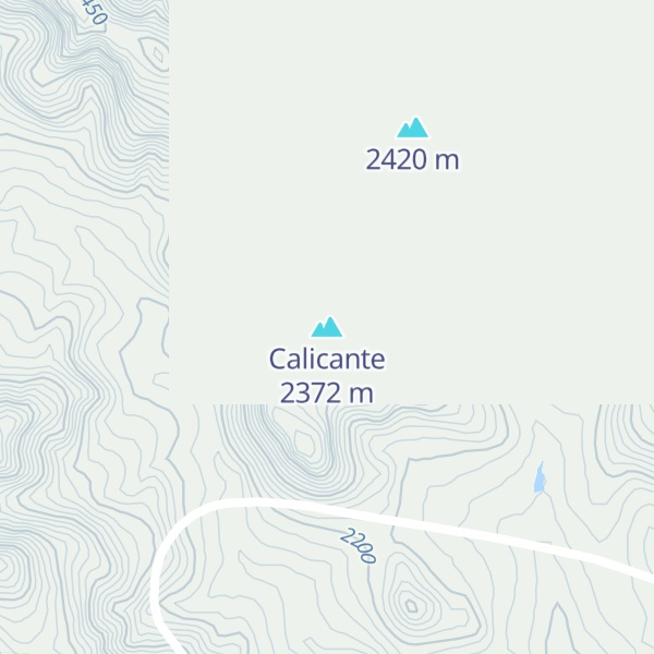 Map of Calicante