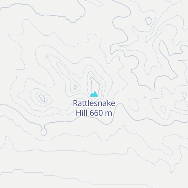 Map of Rattlesnake Hill