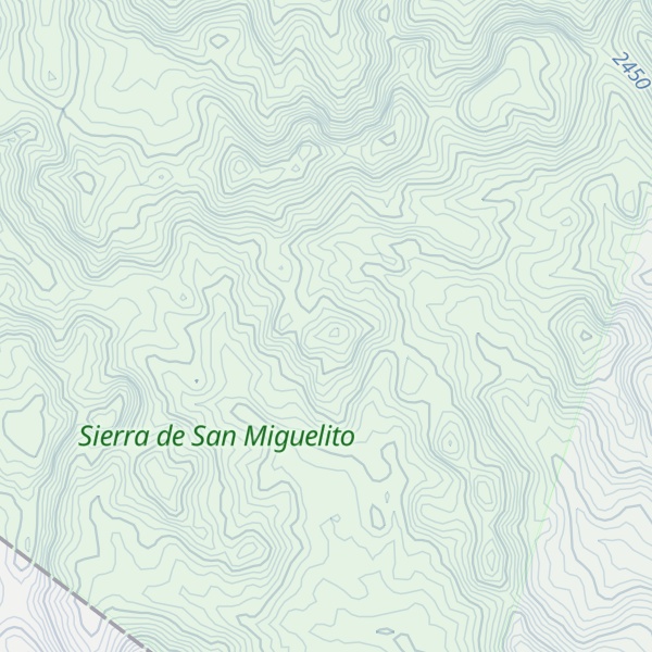 Map of El Suadero