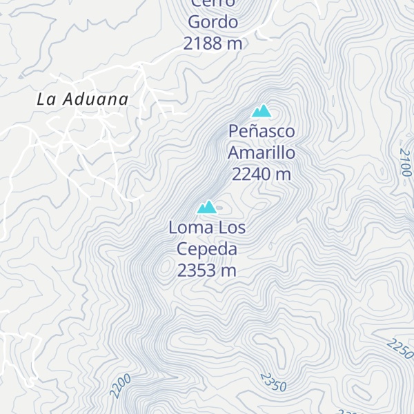 Map of Loma Los Cepeda