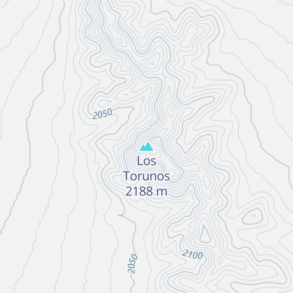 Map of Los Torunos