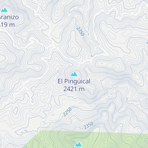 Map of El Pingüical