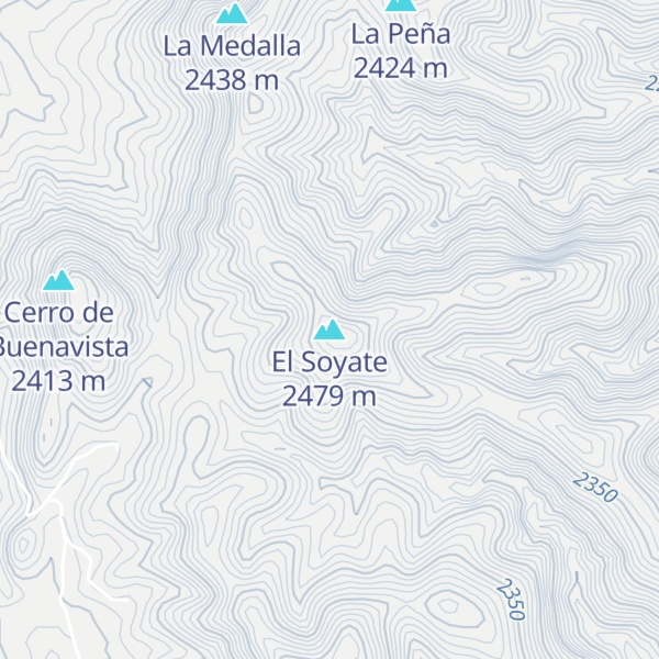 Map of El Soyate