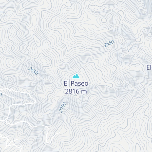 Map of El Paseo