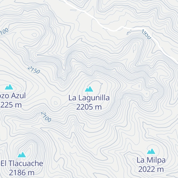 Map of La Lagunilla