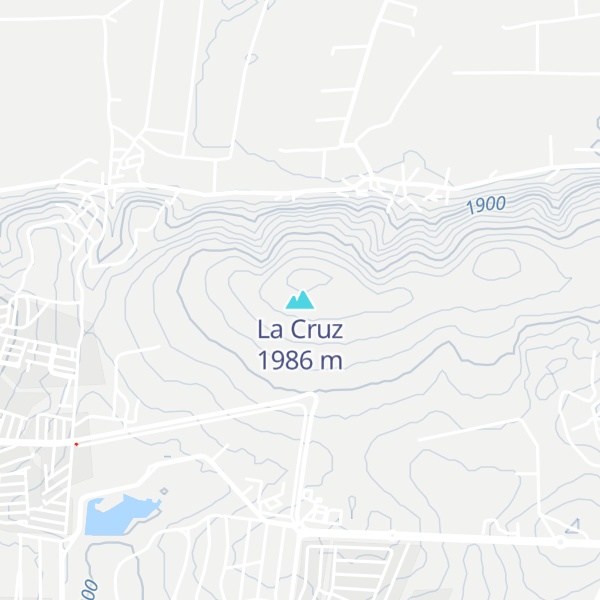 Map of La Cruz