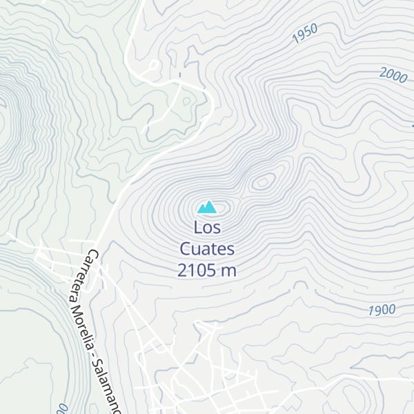 Map of Los Cuates