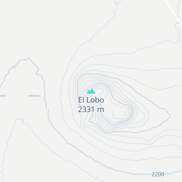 Map of El Lobo