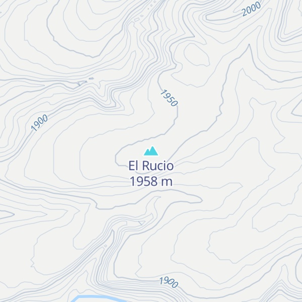 Map of El Rucio