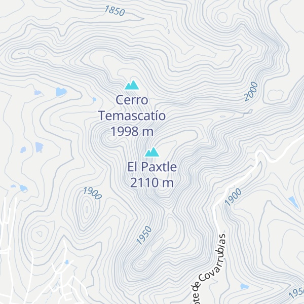 Map of El Paxtle