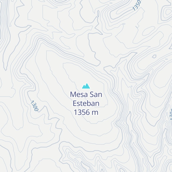 Map of Mesa San Esteban