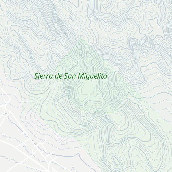 Map of Huachichil