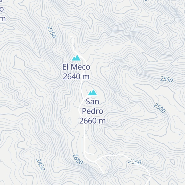 Map of San Pedro