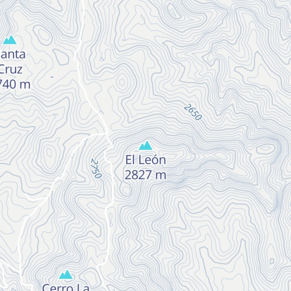 Map of El León
