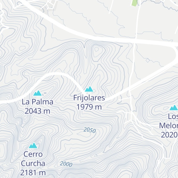 Map of Frijolares