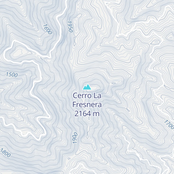 Map of Cerro La Fresnera