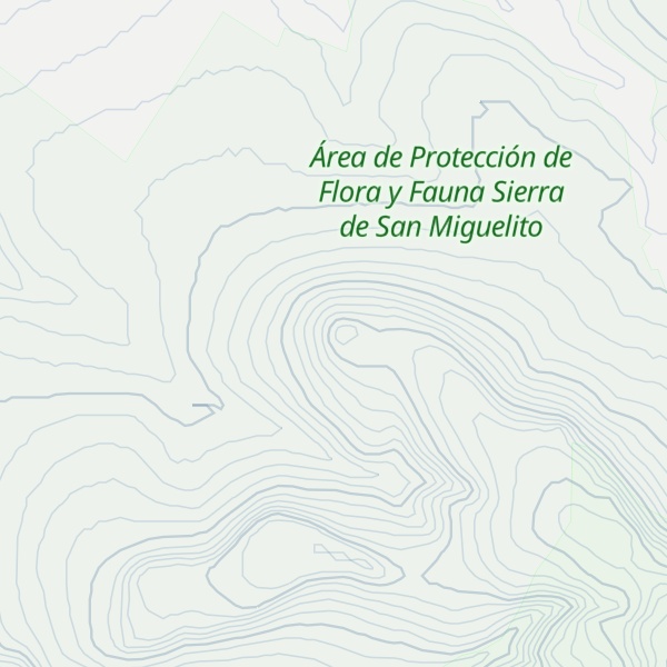 Map of Cerro El Chiquihuitillo