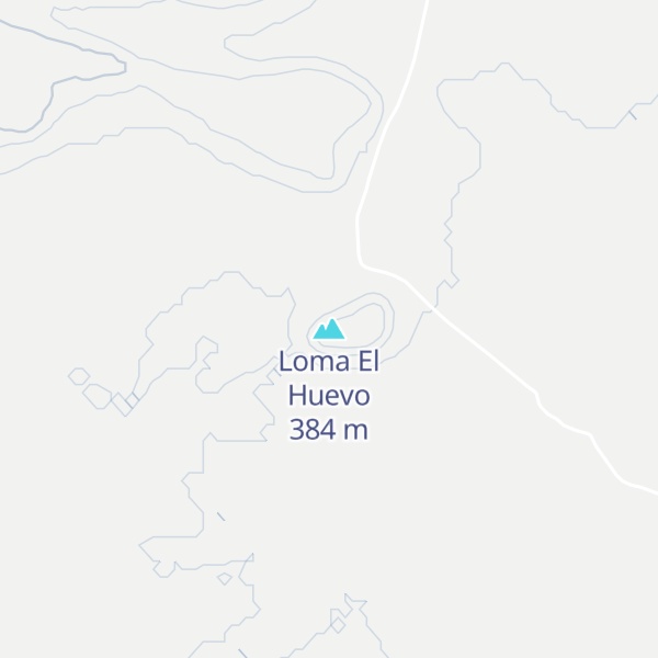 Map of Loma El Huevo