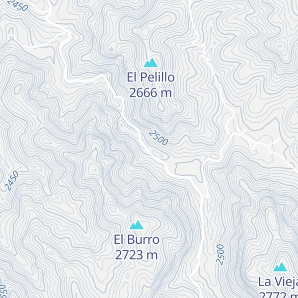 Map of Cabañas Real de la sierra