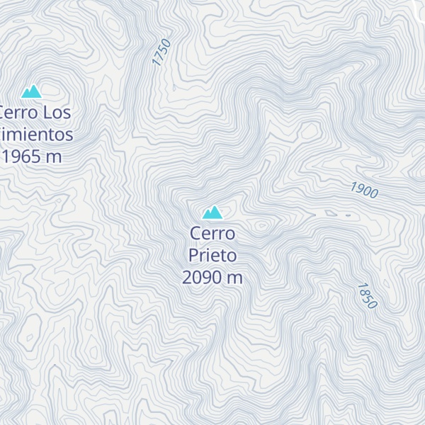 Map of Cerro Prieto