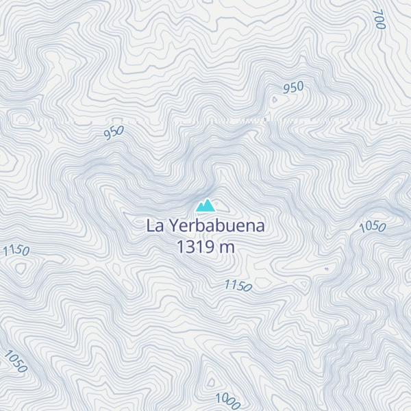 Map of La Yerbabuena