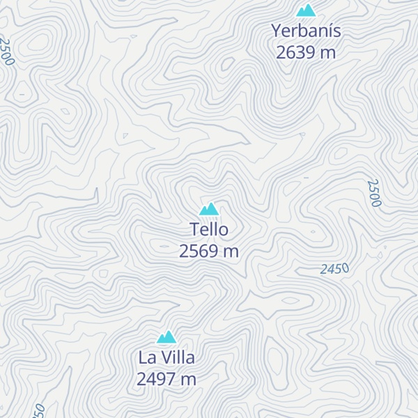Map of Tello