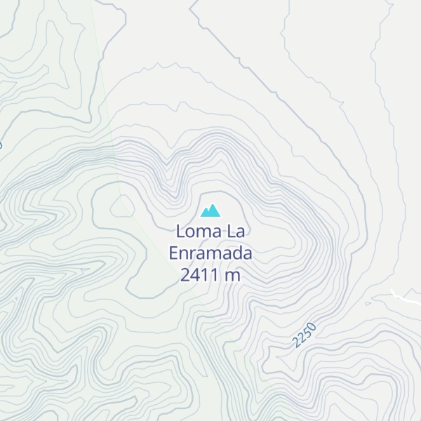 Map of Loma La Enramada