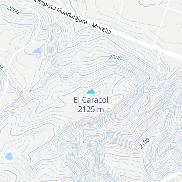 Map of El Caracol