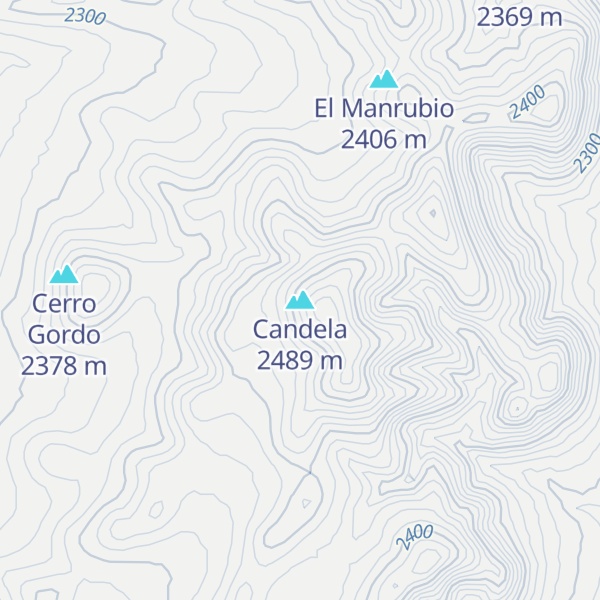 Map of Candela