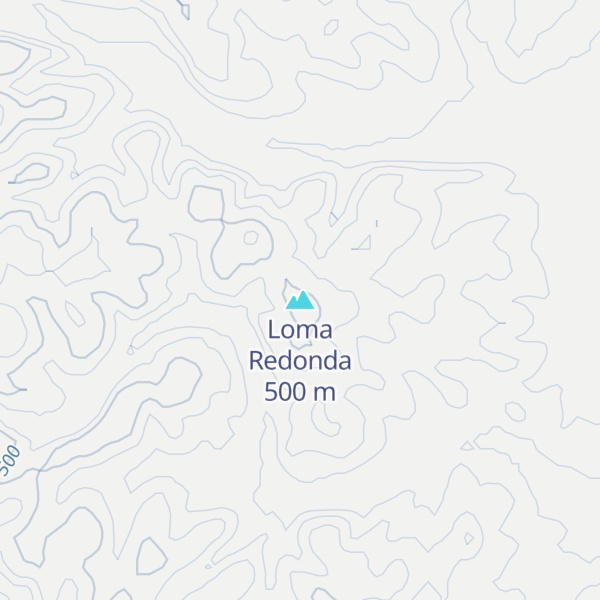 Map of Loma Redonda