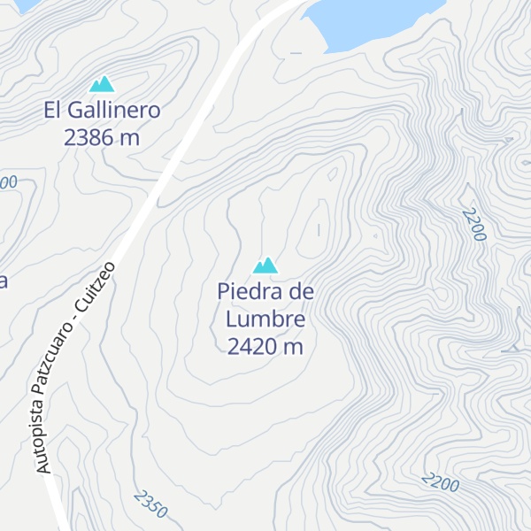 Map of Piedra de Lumbre