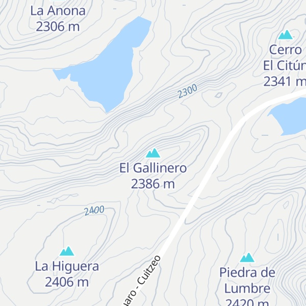 Map of El Gallinero