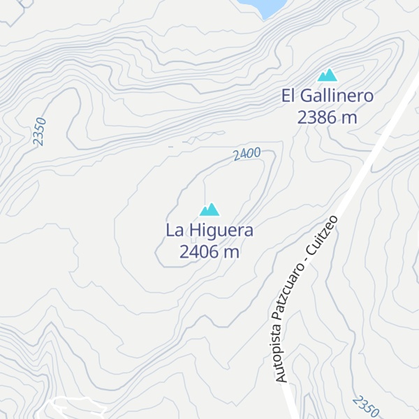 Map of La Higuera