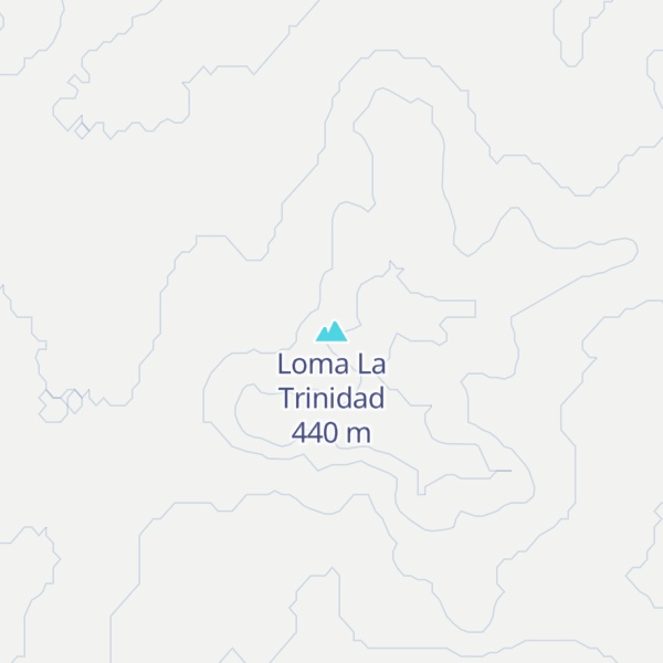 Map of Loma La Trinidad