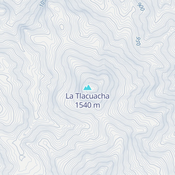 Map of La Tlacuacha