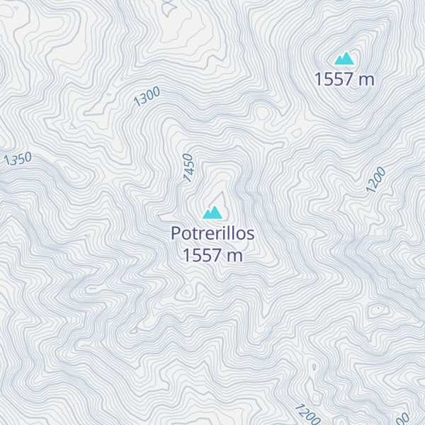 Map of Potrerillos