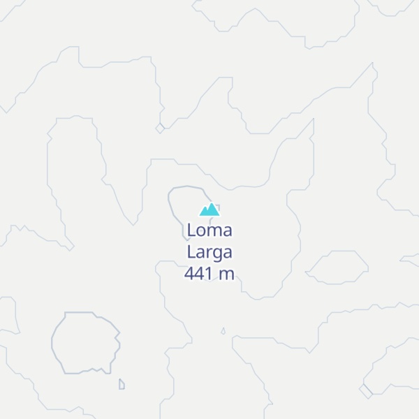 Map of Loma Larga